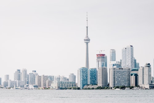 Canadian city skyline
